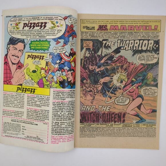 Ms Marvel Bronze Age Lot 12 19 1977 1978 Captain Marvel Appearance Ronan - Picture 3 of 4